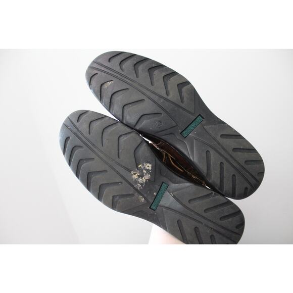 Josef Siebel Men's Size 43 Brown Leather Fisherman Sandals with Insoles - Picture 6 of 7